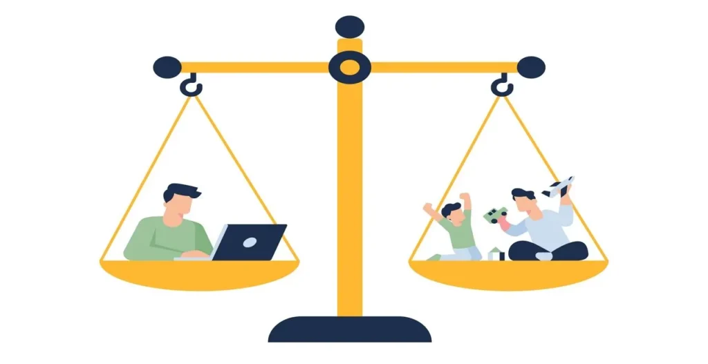 التوازن بين العمل والأسرة